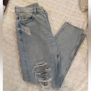 Boutique straight leg jeans